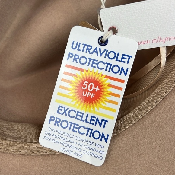 Millymook Hat Girls Safari Ameka Wool Felt 50+ UPF Girls Age 2-5 years - Picture 8 of 9